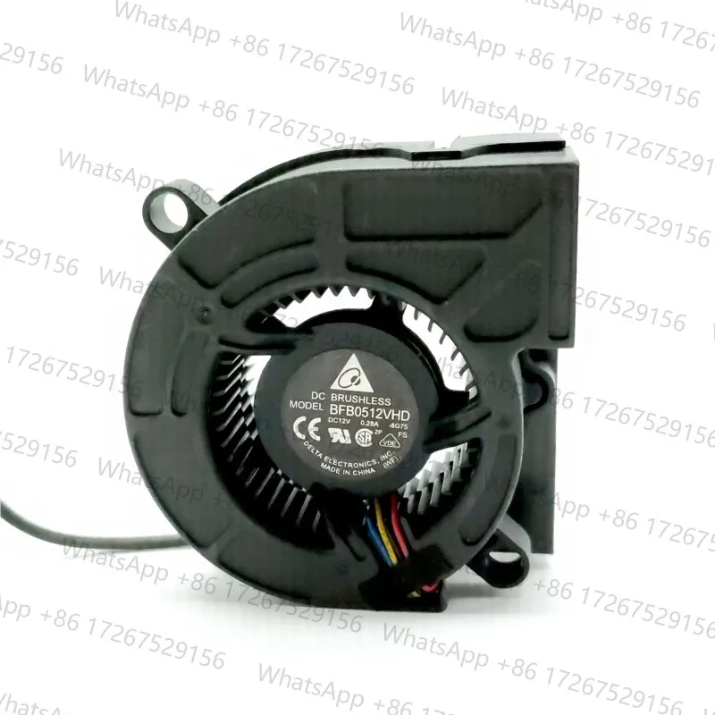 Original for Delta BFB0512VHD 12V 0.28A 50mm 4-Wire PWM Turbo Blower Fan for Projector Cooling & Industrial Applications