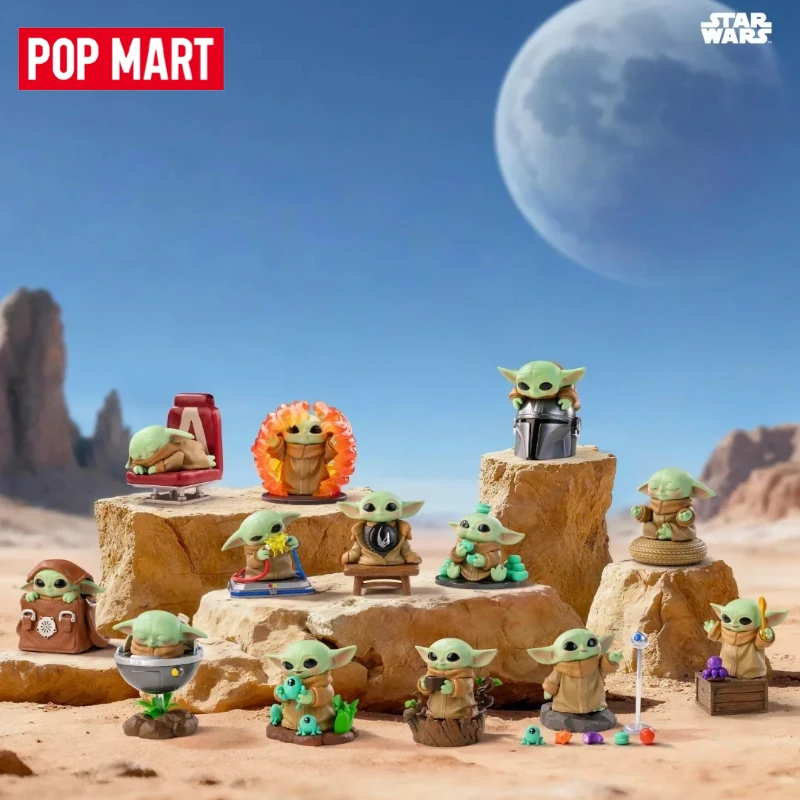 正規品在庫あり-popmart-スターウォーズ-グロッグ-タイニー・バット・マイティ-シリーズ-フィギュア-トレンドおもちゃ-フィギュア-ブラインドボックス-オーナメント-ギフト