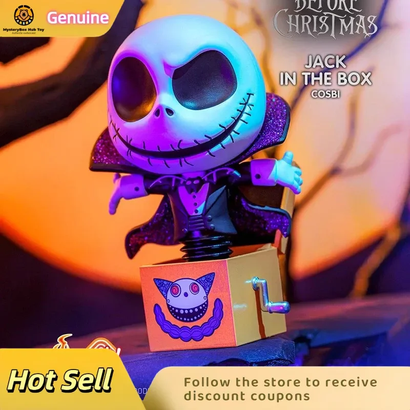 

New Genuine Hot Toys Christmas Eve Horror Third Cosbi Blind Box Mini Doll Ornaments Halloween Gift Christmas Gift