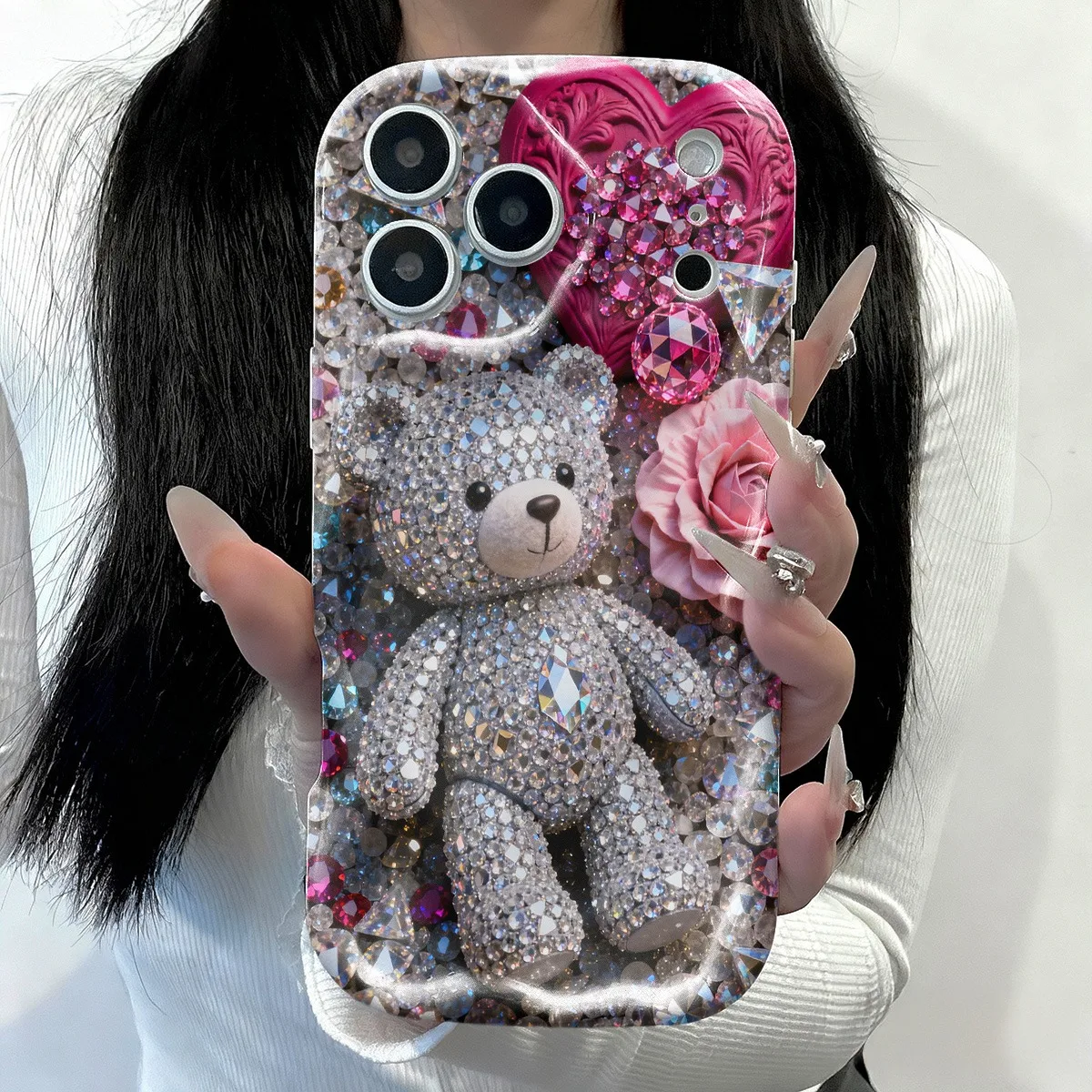 xiaomi redmi 4a lovebear printed cover back