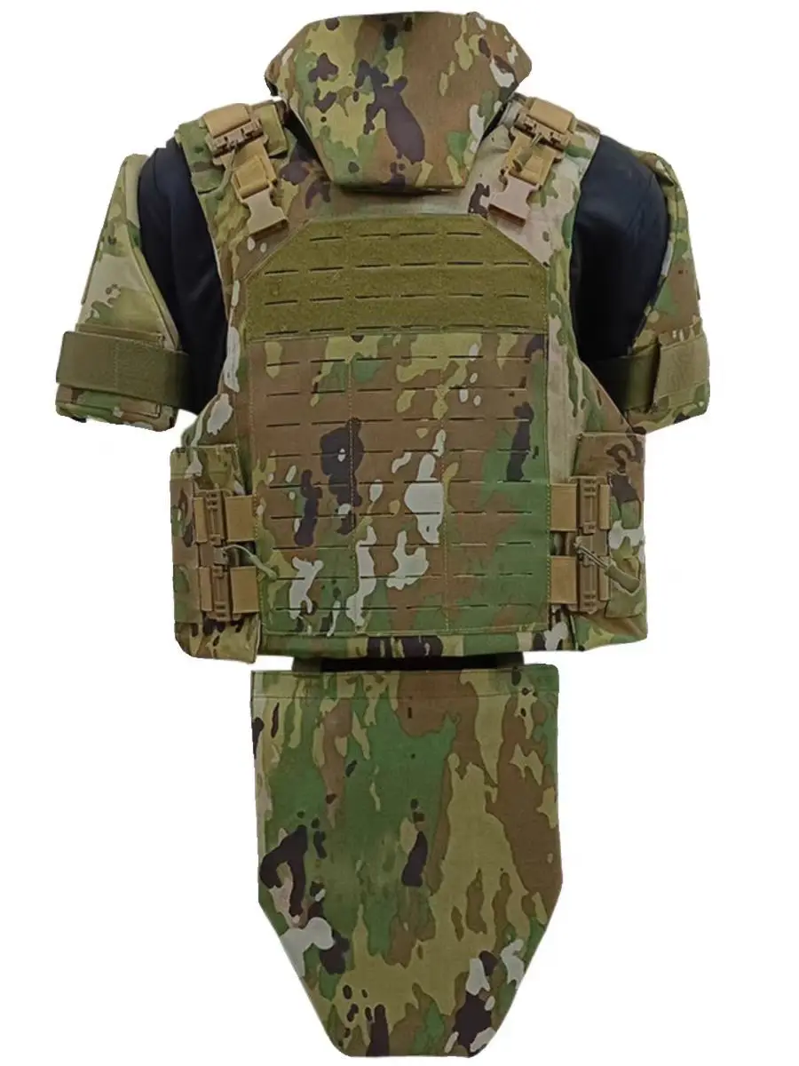 Gilet rimovibile a copertura totale con armatura pesante multifunzionale modulare russa 6B45