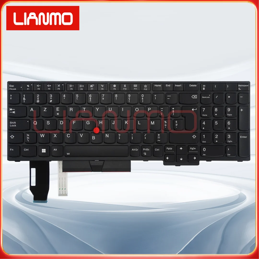 Belgium notebook keyboard suitable for Lenovo ThinkPad E580 E585 E590 E595 T590 P53S L580 L590 P52 P72 P53 P73 Backlit keyboard