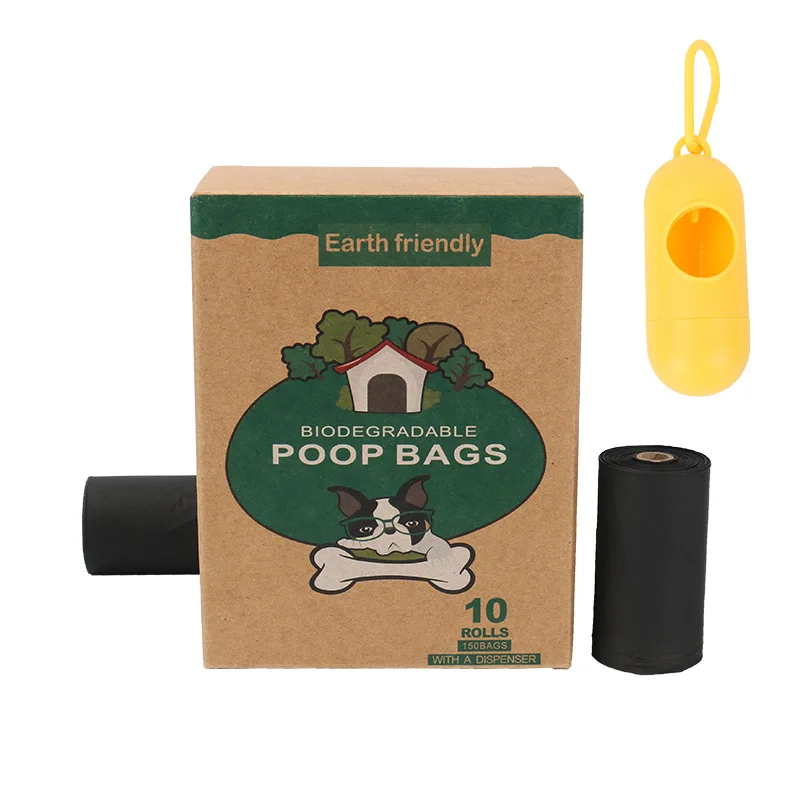 Degradable Pet  Bags Bags Roll Dog Poop Bags