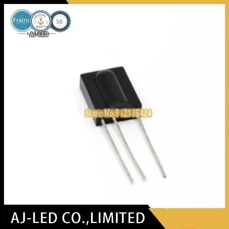 

10pcs/lot TSOP1738 infrared receiver head remote control receiver sensing distance 35m frequency 38KHZ DIP DIP3 new