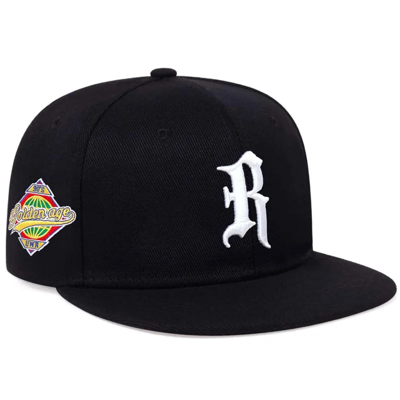 Unisex R-Buchstabe Planeten-Stickerei Hip-Hop Hüte Frühling Herbst Verstellbare Lässige Snapback Baseballkappen Outdoor Sonnenschutz Hut – Detail 3