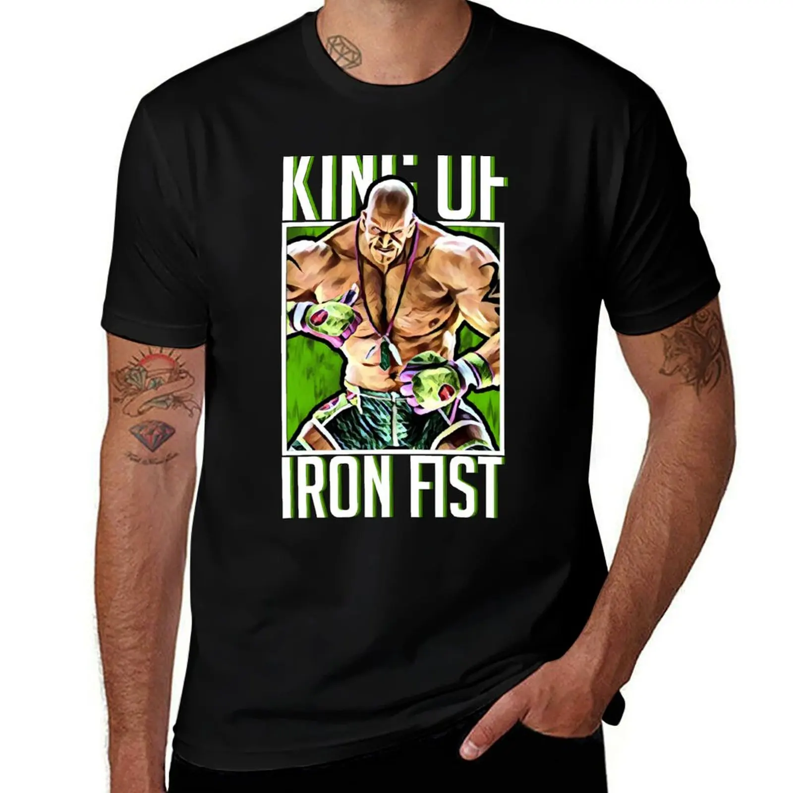 

King of Iron Fist - Craig Marduk T-Shirt t shirts for man cotton funny anime tshirt
