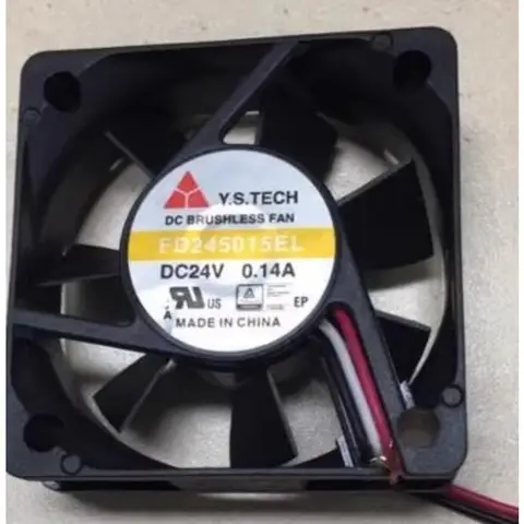 Y용 오리지널 쿨러 선풍기 S.TECH FD245015EL 5015 주파수 변환기, 냉각 선풍기, 24V, 0.14A, 50x50x15mm, 5cm