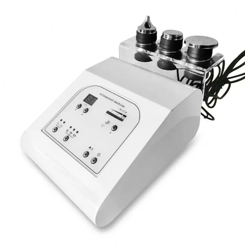 High frequency portable 3 mhz ultrasonic facial care beauty machine