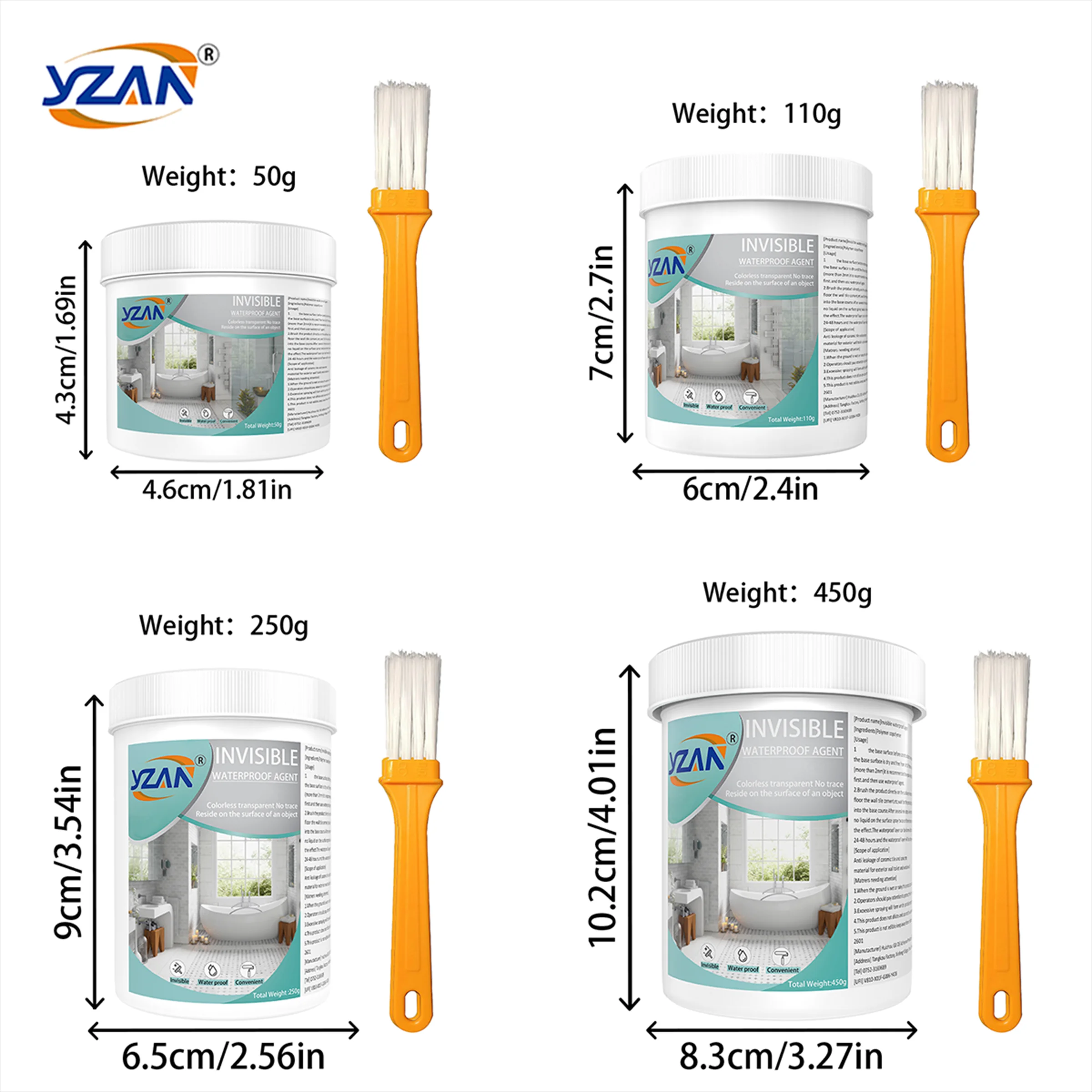 Unsichtbares wasserfestes Beschichtungs- und Dichtungsmittel Unsichtbares stark isolierendes Dichtungsmittel Transparenter Dichtungskleber für Küchen Blockhäuser Badezimmer Dach Risse Klares Dichtungsmittel Reparaturwe