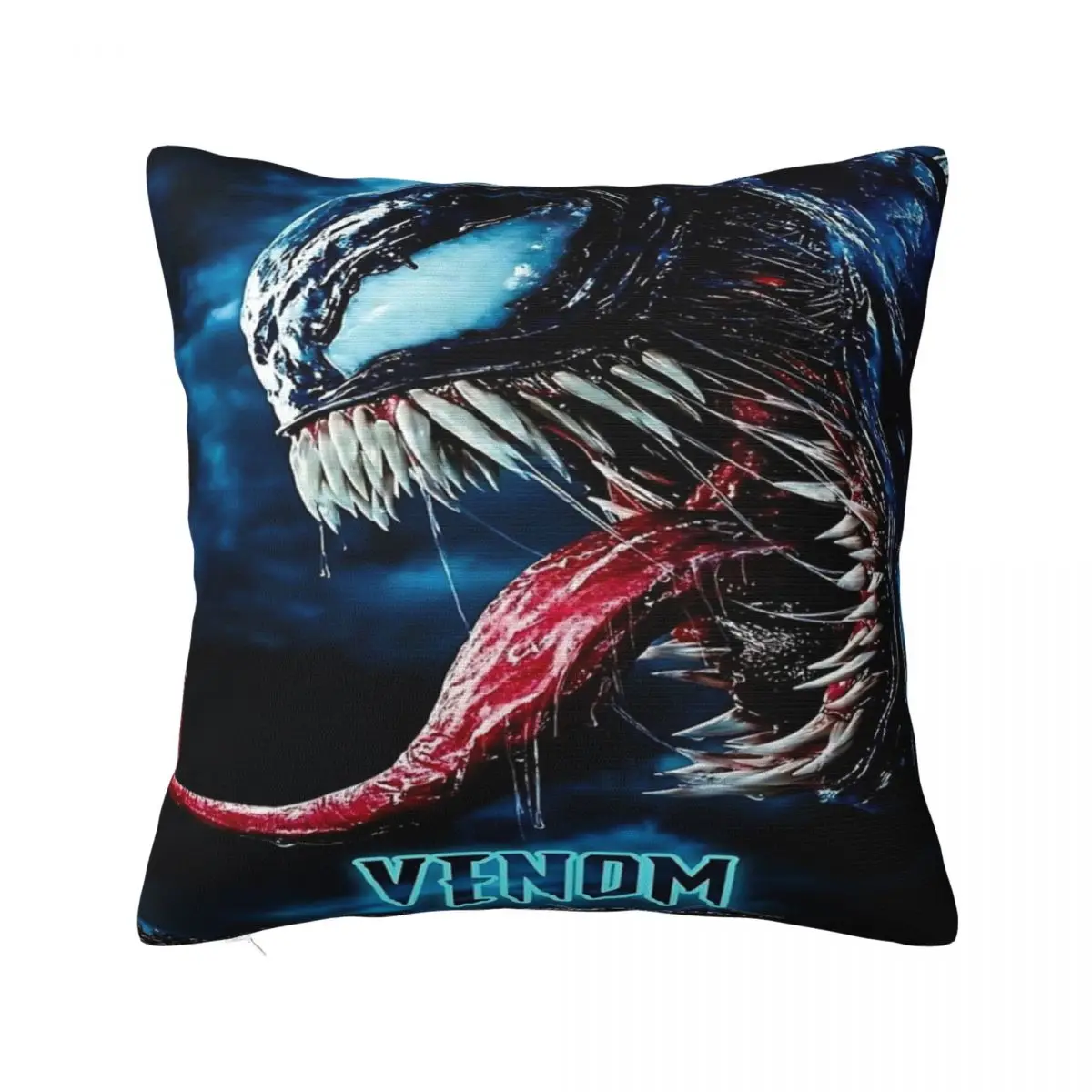 Decorative Pillow Covers Venom The Last Dance 2024 Movie Merchandise Sofa Throw Pillow Case Cover Zippered Multi-Size