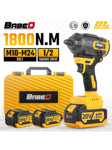 1800N 토크 브러시리스 전기 임팩트 렌치 1/2 인치 스크루 드라이버 Makita 21V 18V 배터리 핀 용 무선 렌치 전동 공구