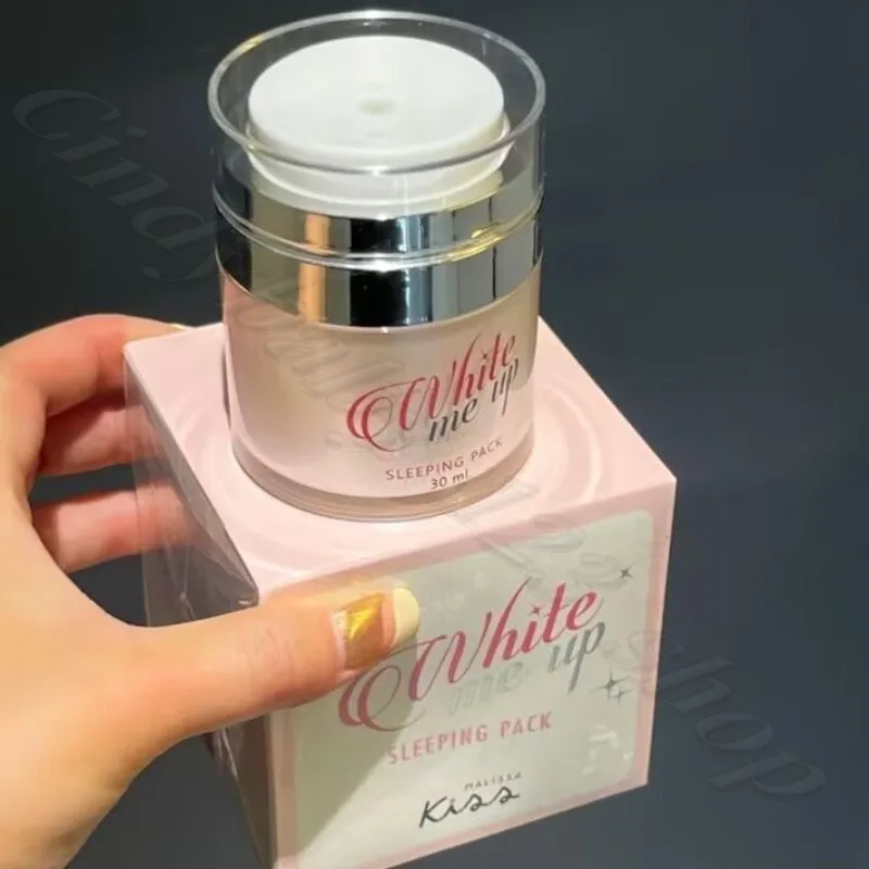 يستخدم قناع النوم الأبيض لي في تايلاند 30 جرامًا لتفتيح لون البشرة وإزالة الميلانين ليلاً قبل الذهاب إلى السرير