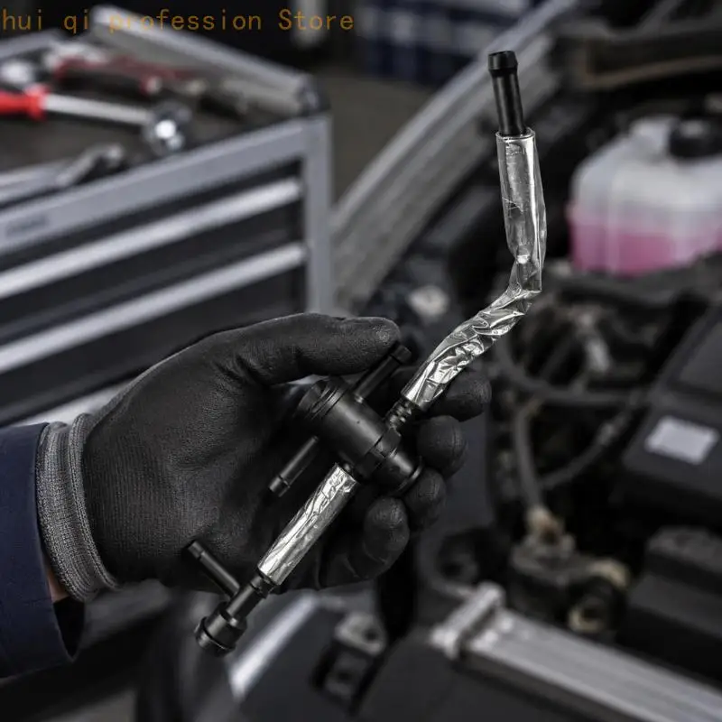 Motorkühlmittel-Verbindungsrohr 059121086AH 059121086AB mit Hitzeschutz und mehreren Abzweiganschlüssen für 3.0TDI-Kühlung H8WE – Detail 10