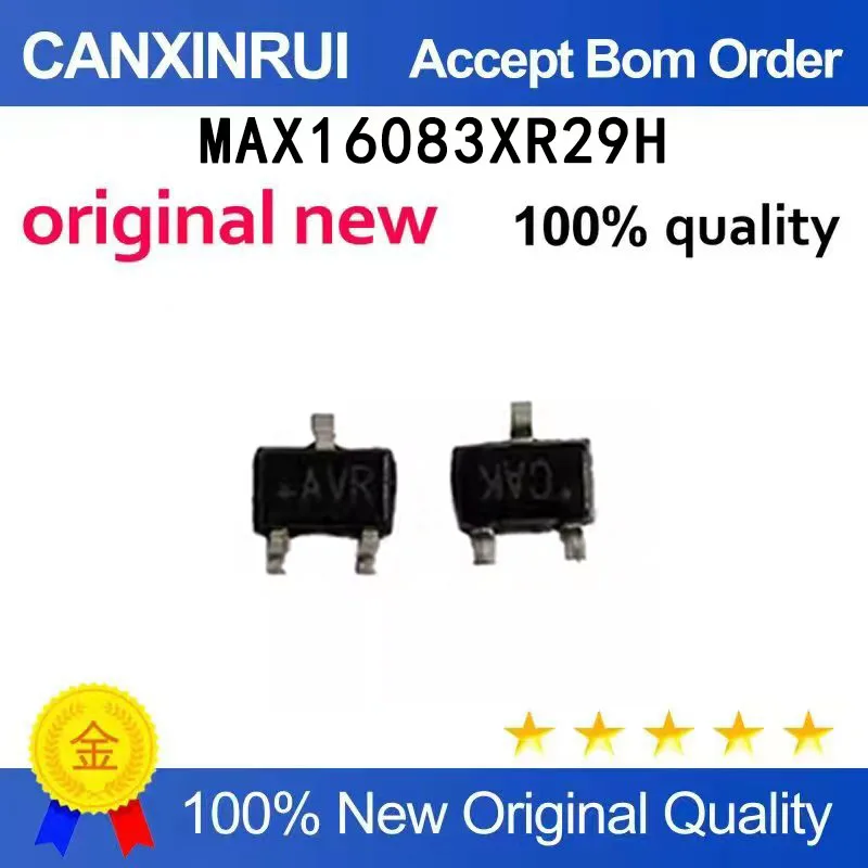 (5pcs-100pcs）Brand new original MAX16083XR29H silk screen AVR SC70-3 spot chip IC