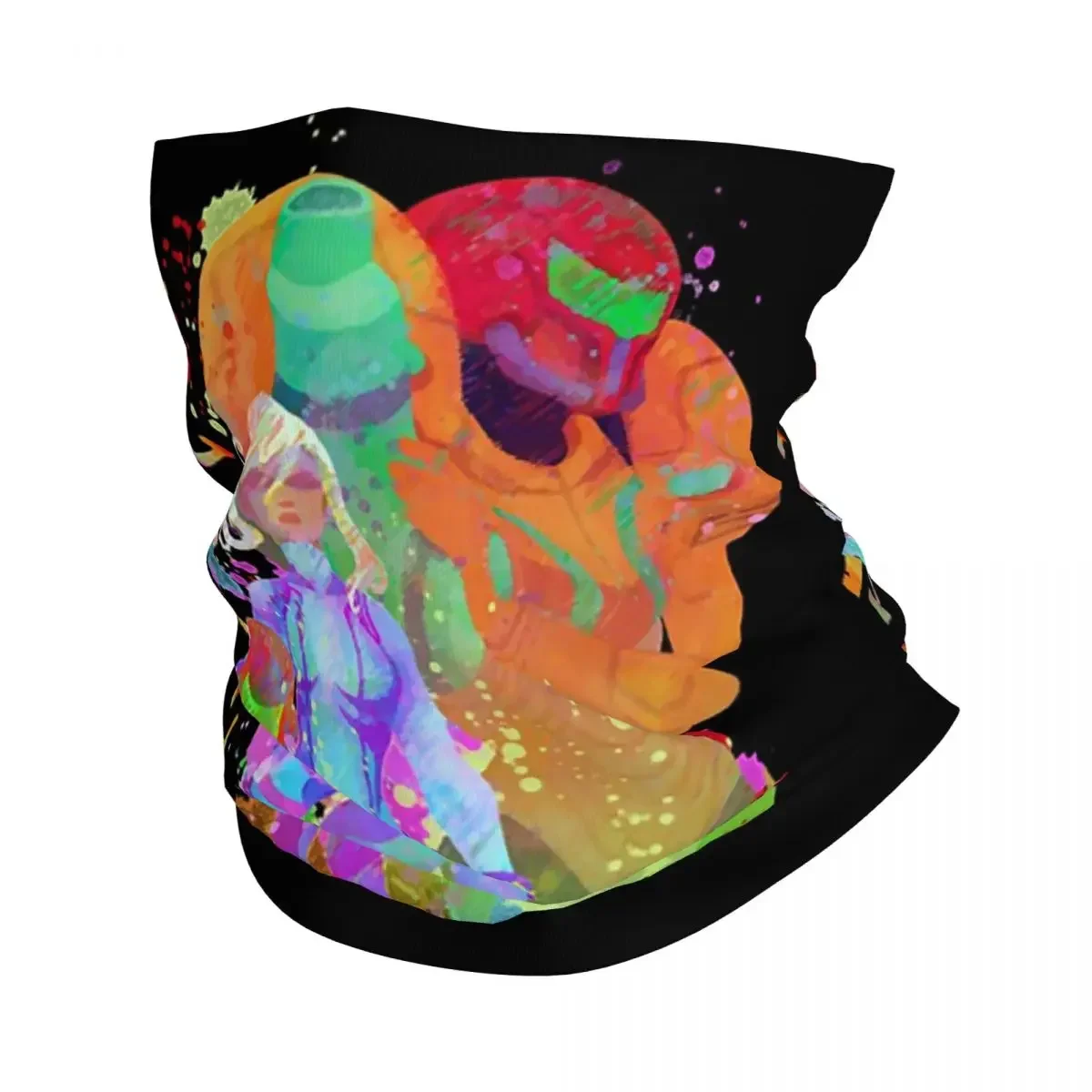 

Metroid Samus Aran Metroid Samus Aran Бандана Шея Гетры Шарф с принтом Многофункциональная повязка на голову Спорт на открытом воздухе Унисекс Взрослый