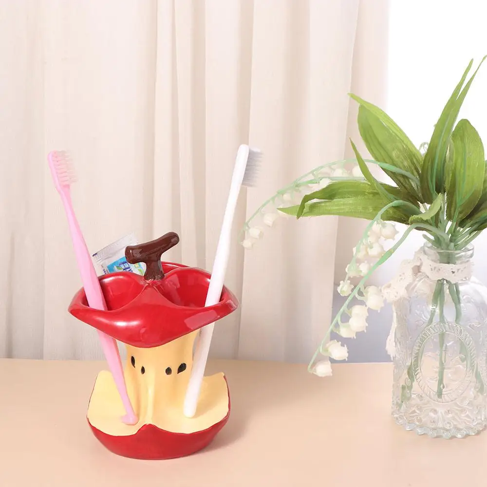 

Creative Ceramic Toothbrush Holder Non Slip Space-Saving Toothpaste Storage Rack Durable Portable Electric Toothbrush Holder