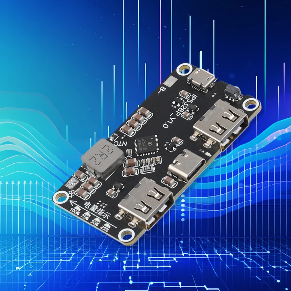 IP5328P Bidirectional Fast Charge Switch Module QC3.0 3.7V To 5V 9V 12V Step Up Fast Quick Power Bank Board Charger Module
