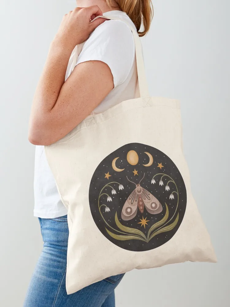 

Under the three moons Tote Bag tote bag university Custom bag sac pour femme Women bags