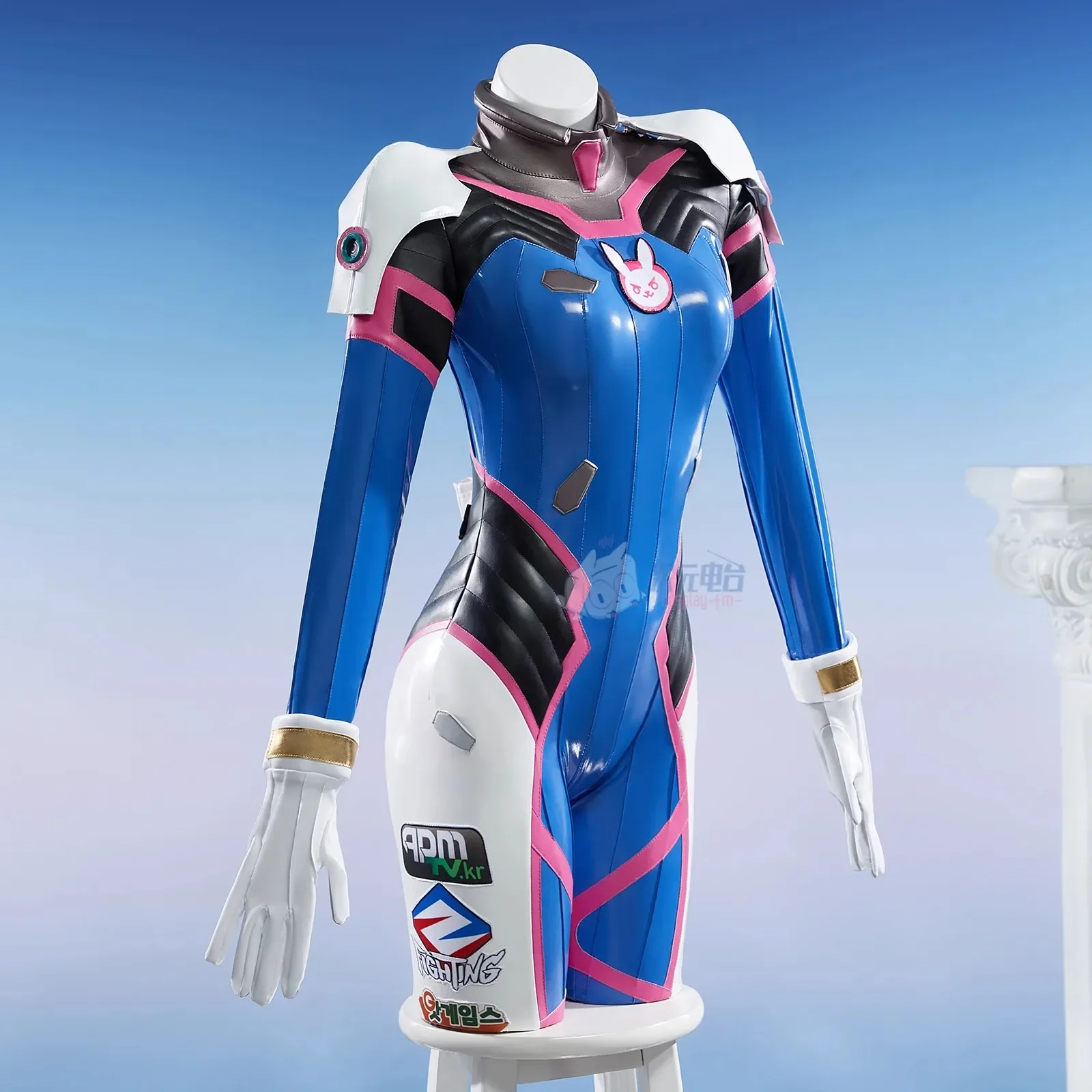ゲームオーバーウォッチ Dva 歌ハナコスプレ衣装女性かわいい弾性