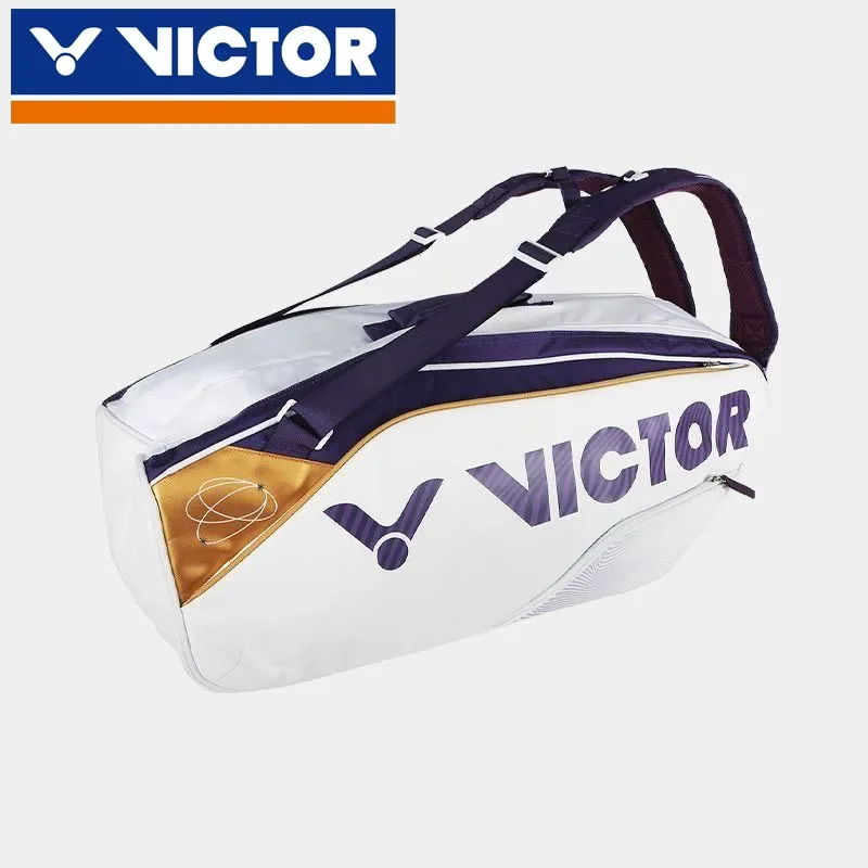 VICTOR-DZY Series Retangular Badminton Bag para Homens e Mulheres, Bolsa de Competição, Esportes, Ginásio, Raquete de Tênis Sacos, Mochilas, BR9213TTY