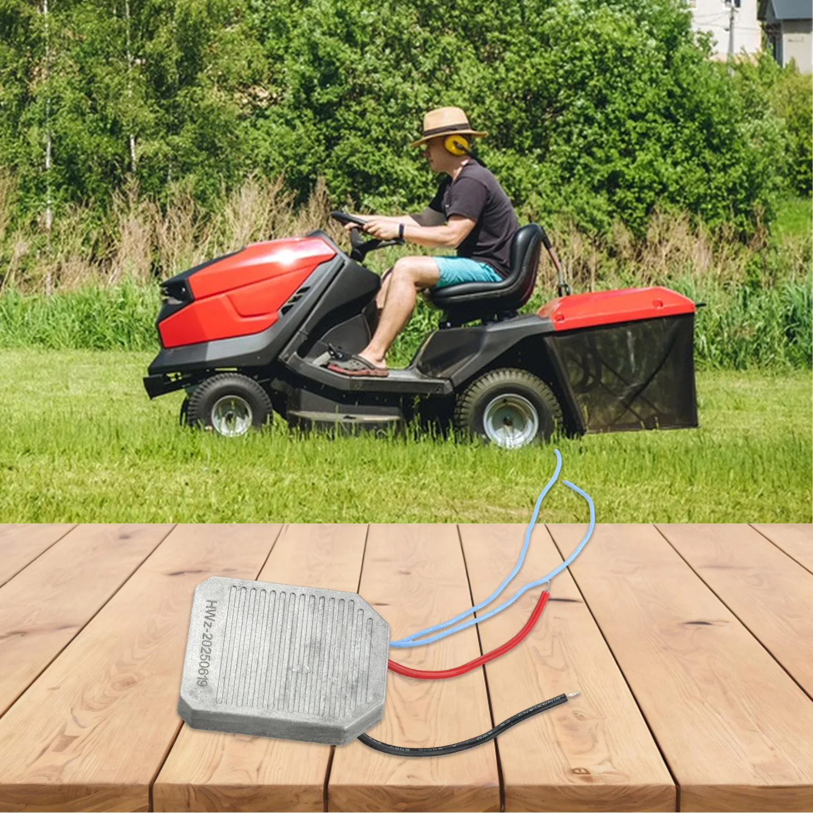 Battery Powered Lawn Mower Board 12V Brushless Battery High Current Control Board Lawn Mower Parts Garden Maintenance
