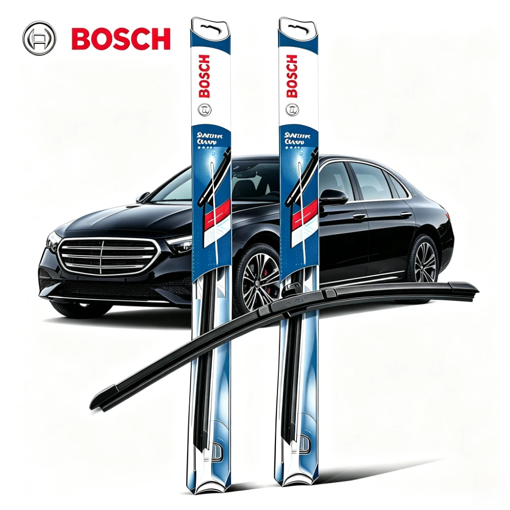 Bosch Streak‑Free Quiet SMARTFIT Front Windshield Wiper Blades 14‑26 Inch Wiper Accessories Suit For Mercedes CLA E G GL Class