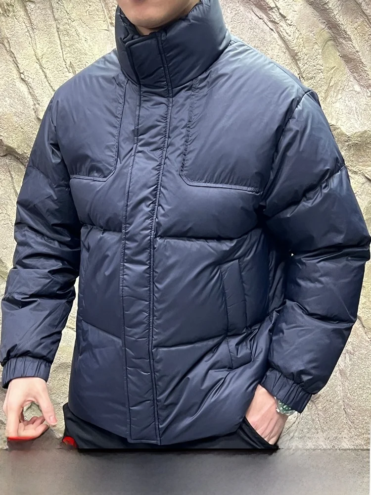 

Ultra-Light Cloud Sensation 750 High Loft down Jaet Men's Thiened Warm Casual Stand Collar Winter Waterproof Windproof