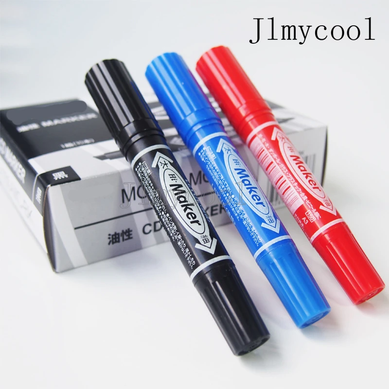 Large Double-headed Oil-based Marker A3 Logistics Express Marker Pen for Office Students Draw Advertisements Graffiti Drawing