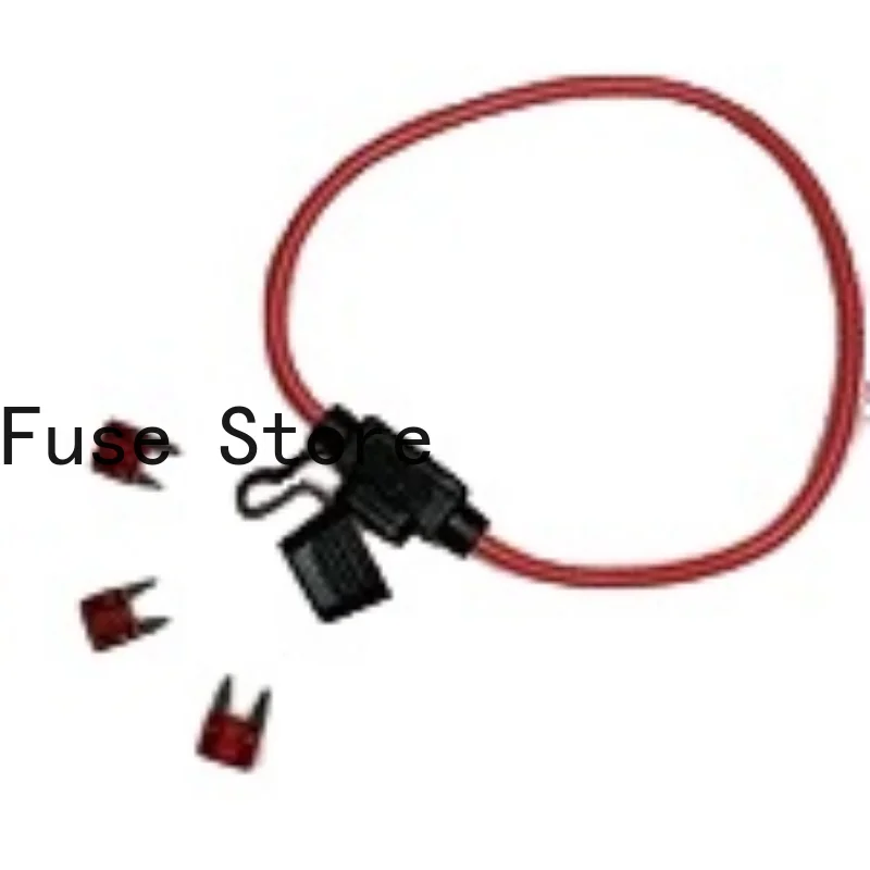 5PCS Export Large Quantities In Stock Medium Square Fuse Box T Type Car Waterproof  Holder Safety Seat