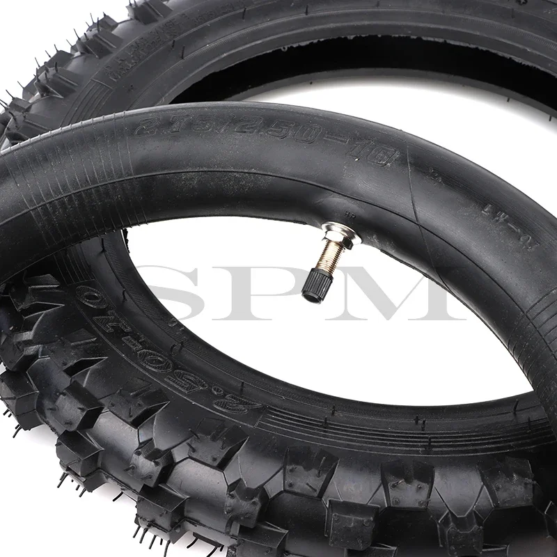 2.50-10 Front Or Rear Wheel Tire Out Tyre With Inner Tube 10inch Tires 10