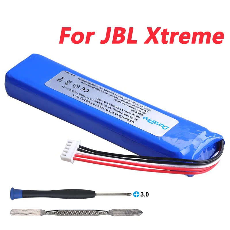 DuraPro 5500mAh Rechargeable JBL Battery Pack for JBL XTREME Xtreme Bluetooth Speaker + Free Screwdriver GSP0931134