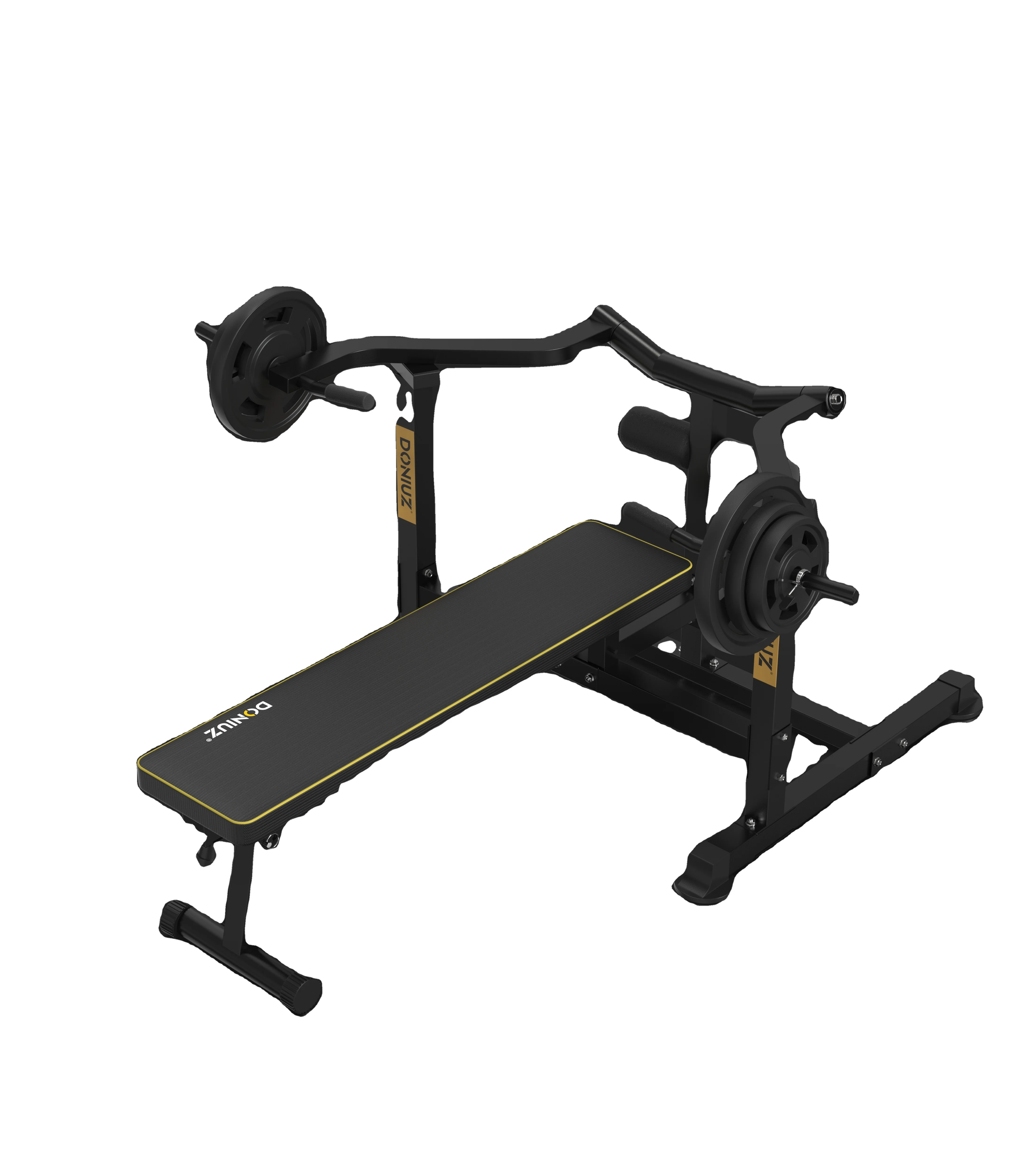 xe-Multi-Function Barbell Weight Lifting Power Rack Adjustable Bench Gym Fitness Equipment Strength Dumbbell Bench%
