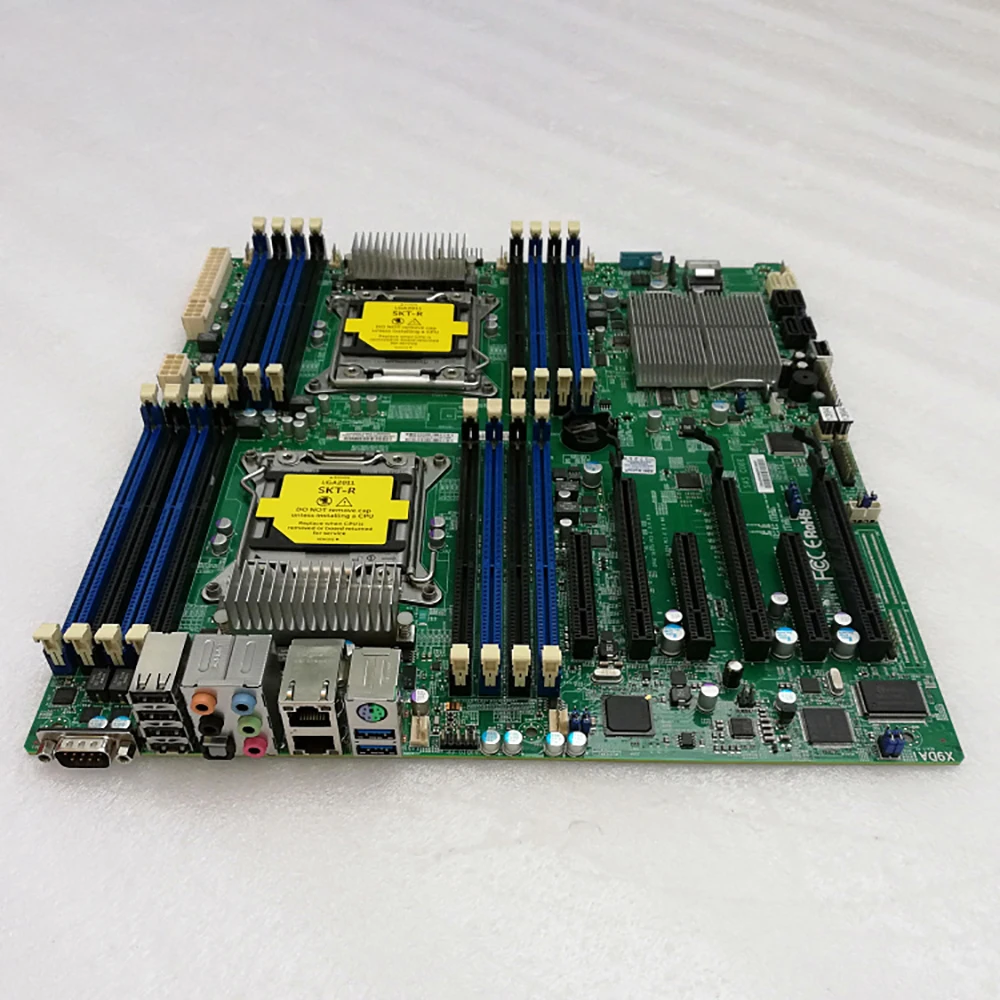 X9DAi For Supermicro Dual way Server Motherboard ECC DDR3 LGA2011 PCI-E 3.0 SATA3 USB 3.0