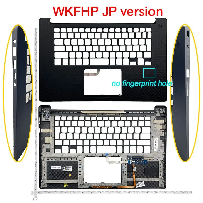 LCD Back Cover Palmrest Bottom Case For DELL PRECISION 5510 5520 M5510 M5520 P56F XPS 15 9550 9560 P56F