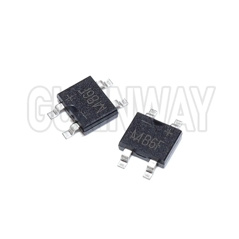 20PCS MB6F MB6S MB10F MB10S MB10 SMD sop4 rectifier bridge