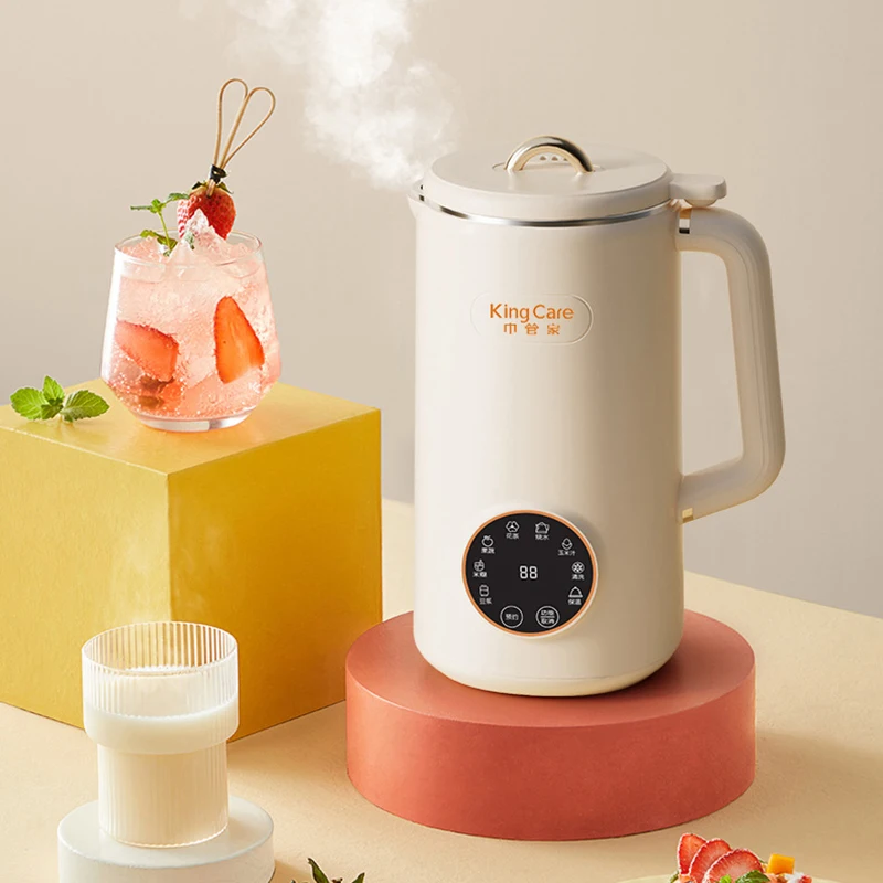 Mesin penghancur dinding untuk susu kedelai, mesin penghancur dinding pembuat susu kedelai elektrik Blender pencampur makanan, pembuat susu kacang 110V/220V