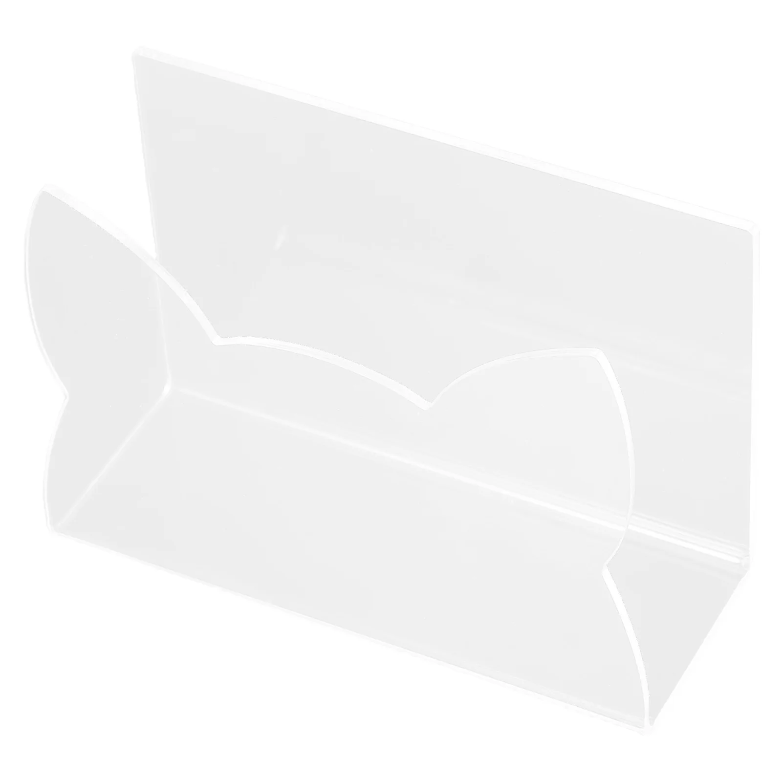 

Acrylic Cat Shaped Desk Mail Holder Multifunctional Letter Organizer Desktop File Sorter for Office Home Acrylic Postcard Holder