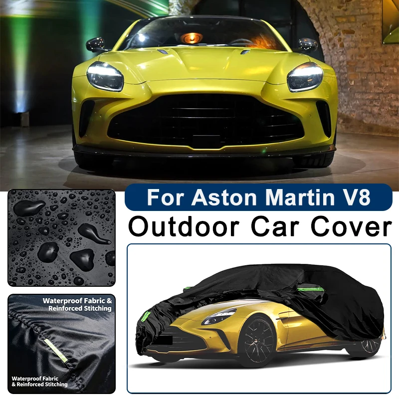 

Outdoor Car Cover Waterproof Dustproof UV Sun Protection, Full Car Protector Exterior Parts For Aston Martin V8 Vantage AM6