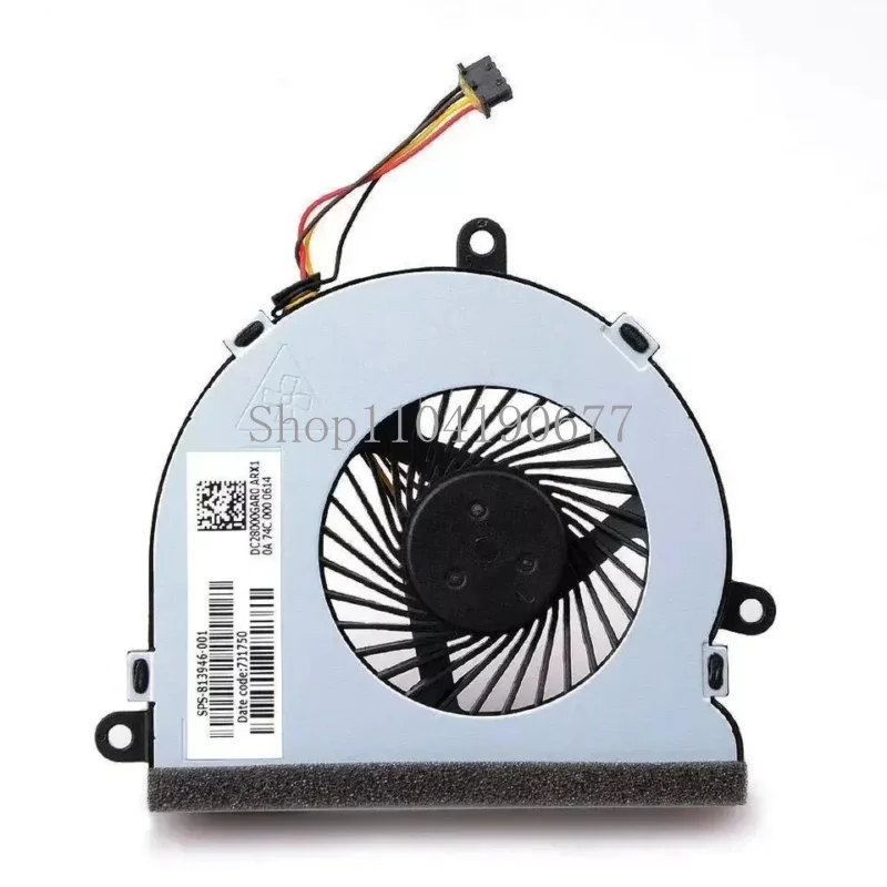 Para HP 15-AC 15-AF 15-AY 15-BA 15-BS 15-BW HP 250 255 256 G4 G5 ventilador de refrigeración de CPU