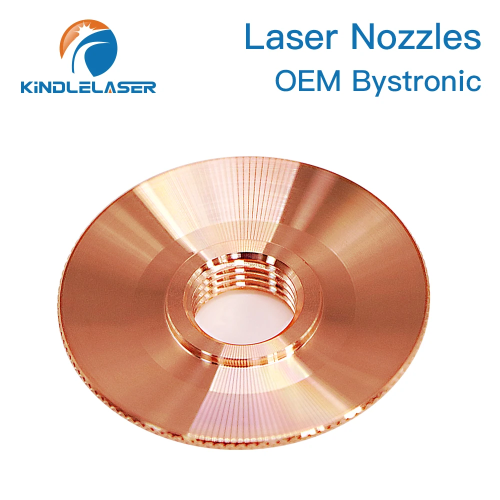 KINDLELASER Bystronic Base per ugello Laser in fibra D52mm H9.5mm Bystronic accessori per macchine da taglio Laser sede ugello Laser