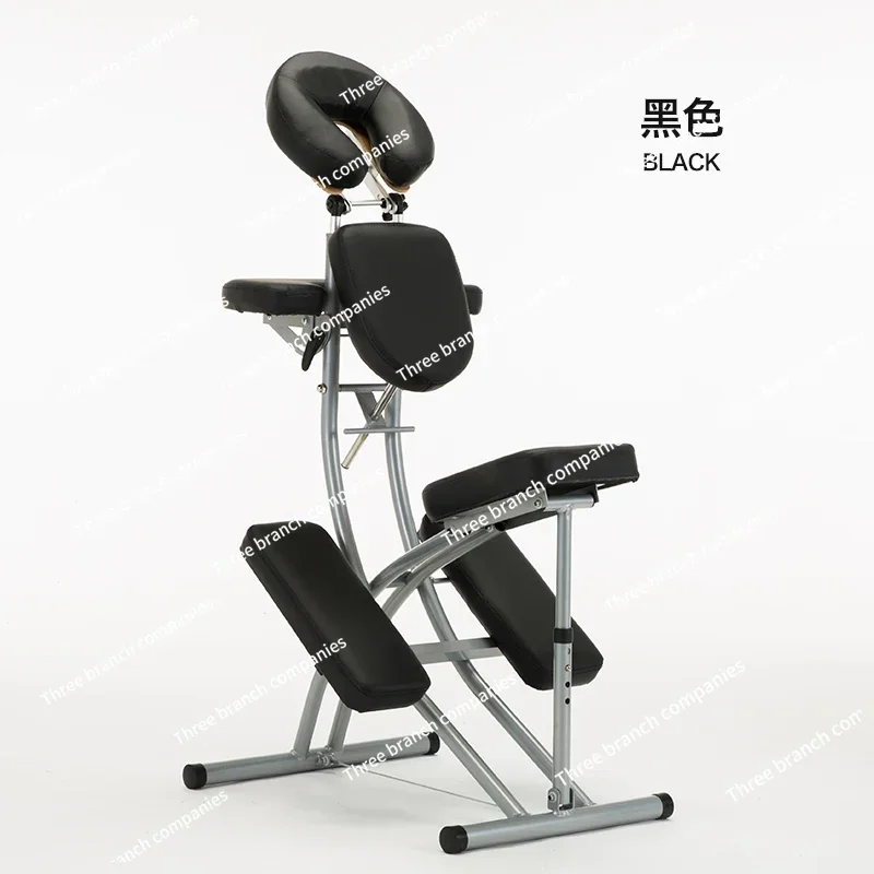 Portable foldable body care massage chair suitable for home stores