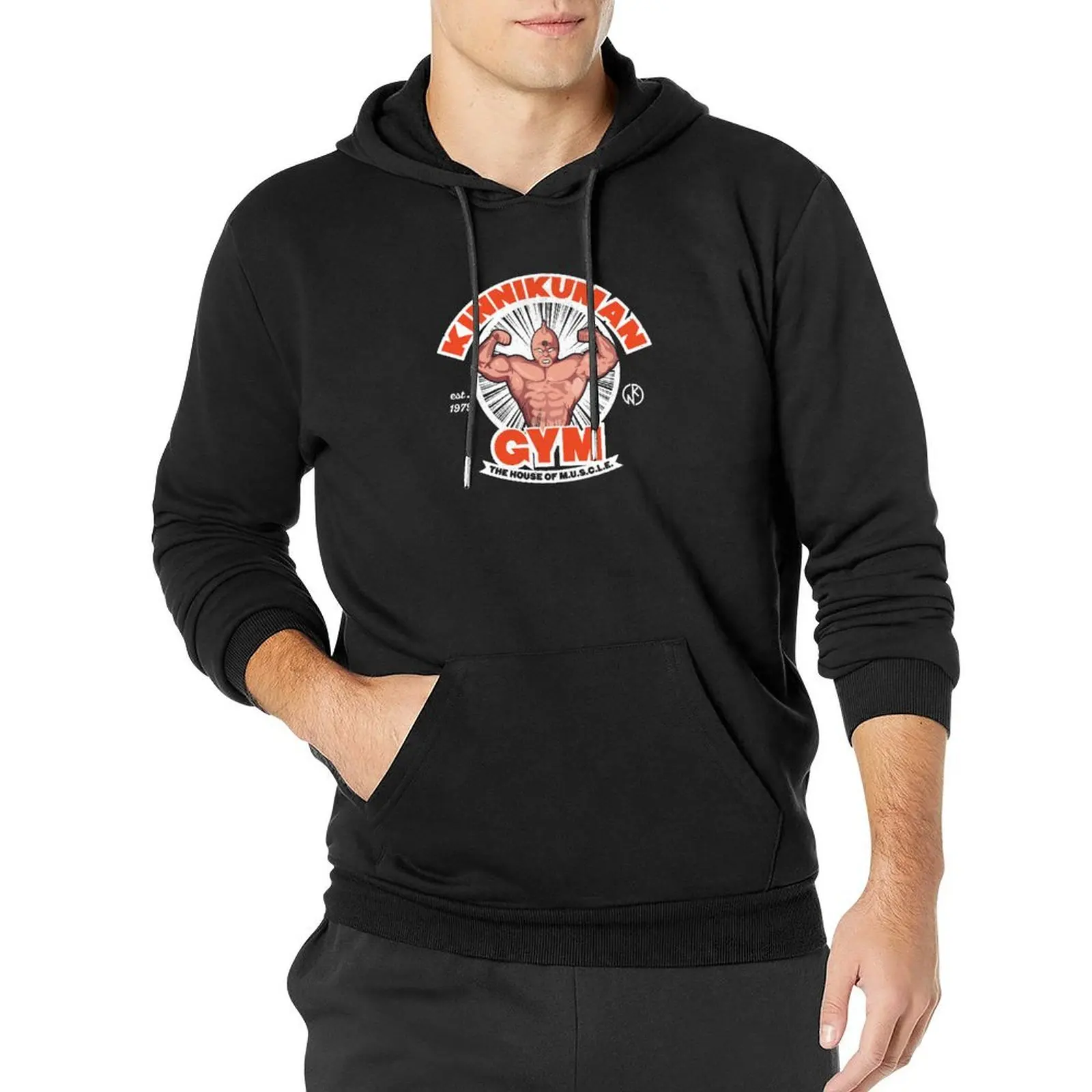 Kinnikuman Gym Pullover Hoodie men clothing anime clothing autumn male clothes autumn hoodie