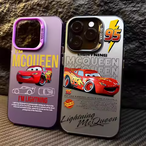 Lightning McQueen 95 Cars Matte Phone Case for Oppo A6 F31 A5x A5 A3x A60 A79 A98 A1 A78 A58 A38 A18 A57 A76 A36 A17 Pro 4G 5G