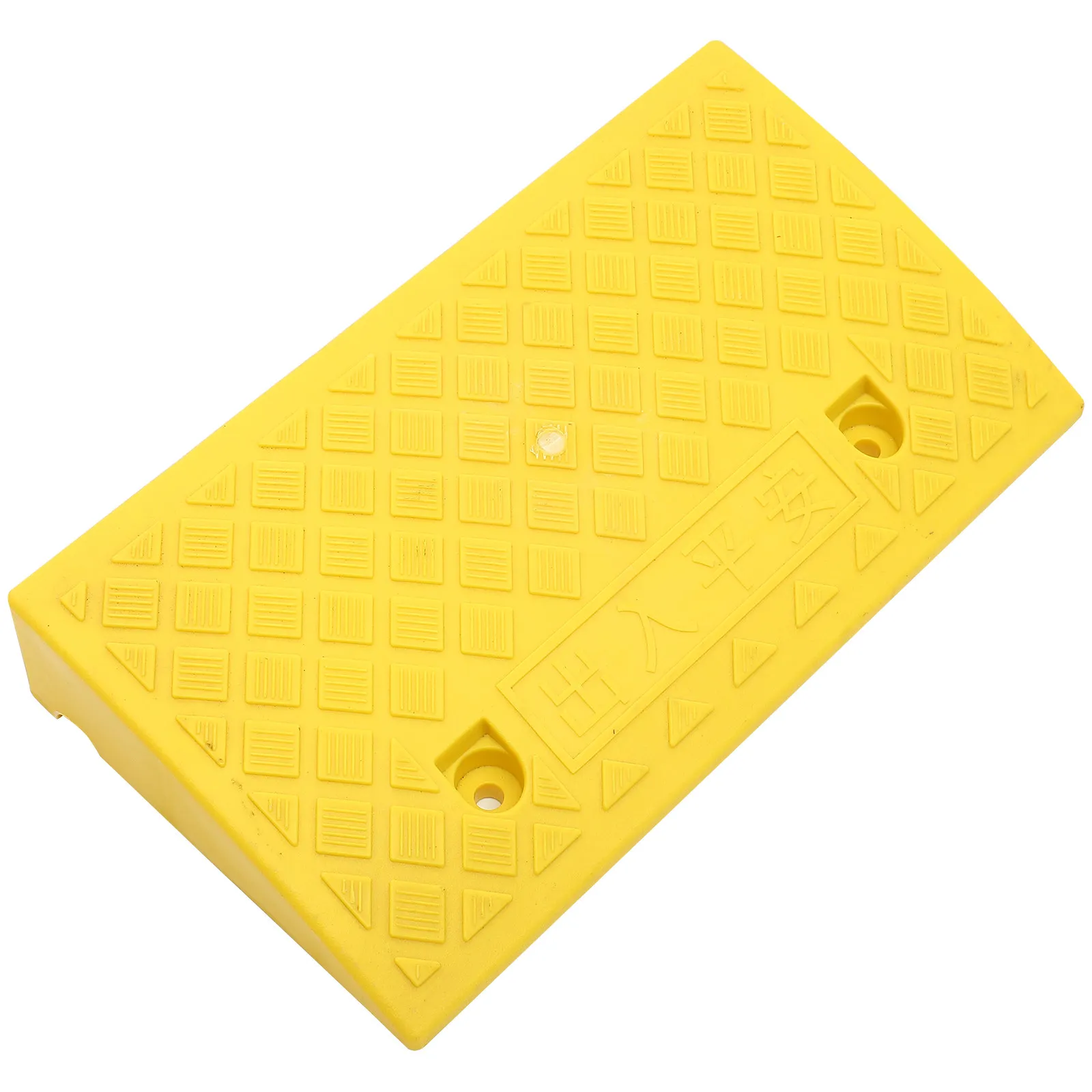 

Plastic Outdoor Use Slope Ramp High-Durability Threshold Ramp Mat with Anti-Skid Design for Cars Loading Cushions
