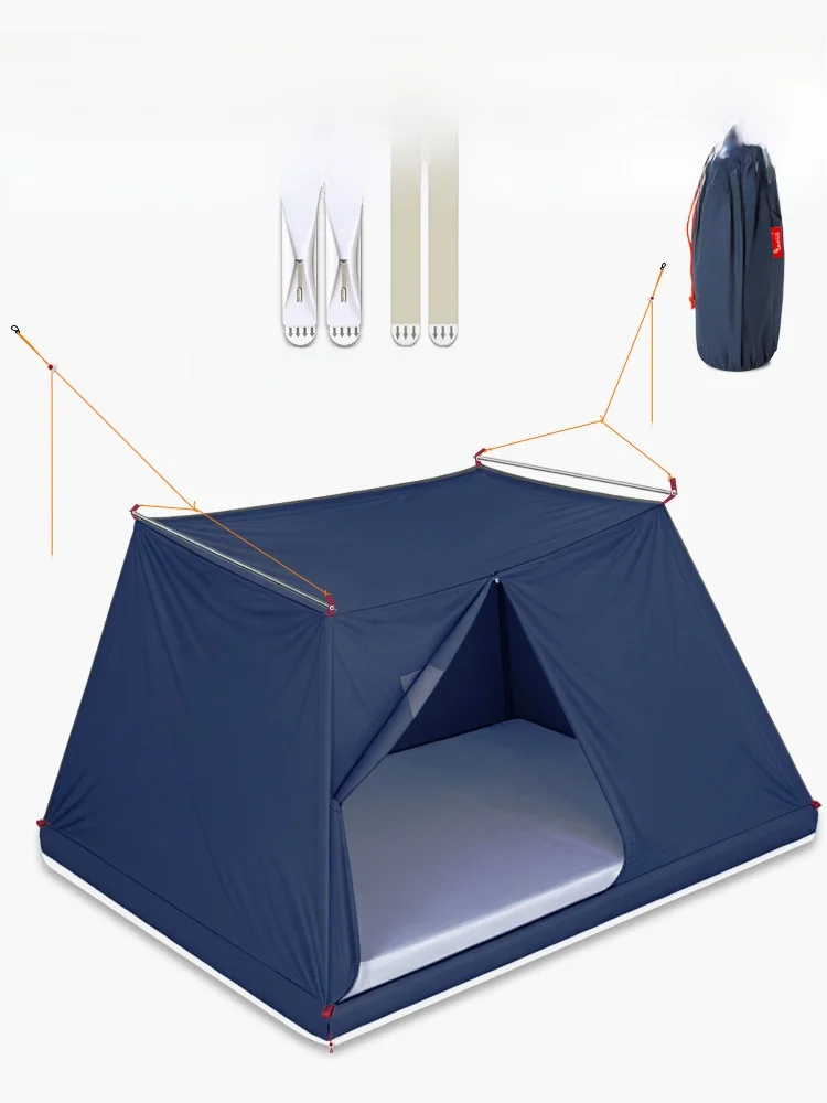 

Lifefrees M4P Full Enclosure Anti-Pee Indoor Tent Travel Portable Hotel Light Bloing Mosquito Net Nylon Top Reinforced ...