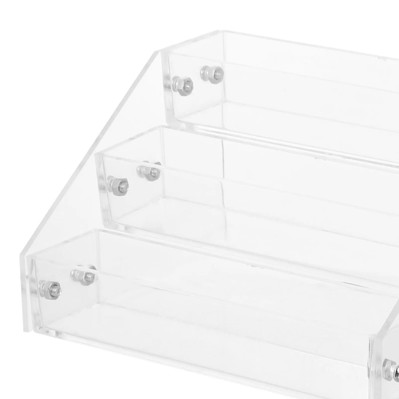 

1pc Nail Polish Display Stand 3 Layers Acrylic Transparent Manicure Shelf Storage Rack Nail Tool Organizer Beauty Makeup