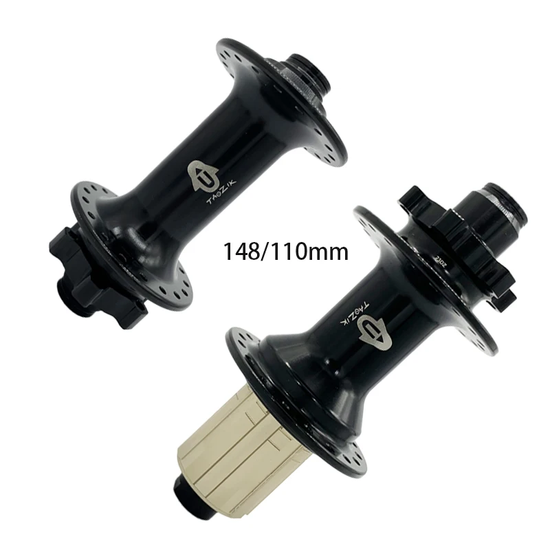 TAOZIK 36 Hole 6061 Noise Boost 15/12 MM 148 110 Light Weight Thru Mountain Bicycle Hubs