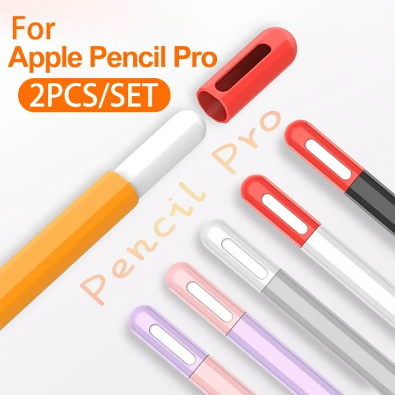 

Silicone Stylus Cover for Apple Pencil Pro Touch Screen Pen Grip Case Shockproof Anti-Scratch Protective Sleeve for Apple Pencil