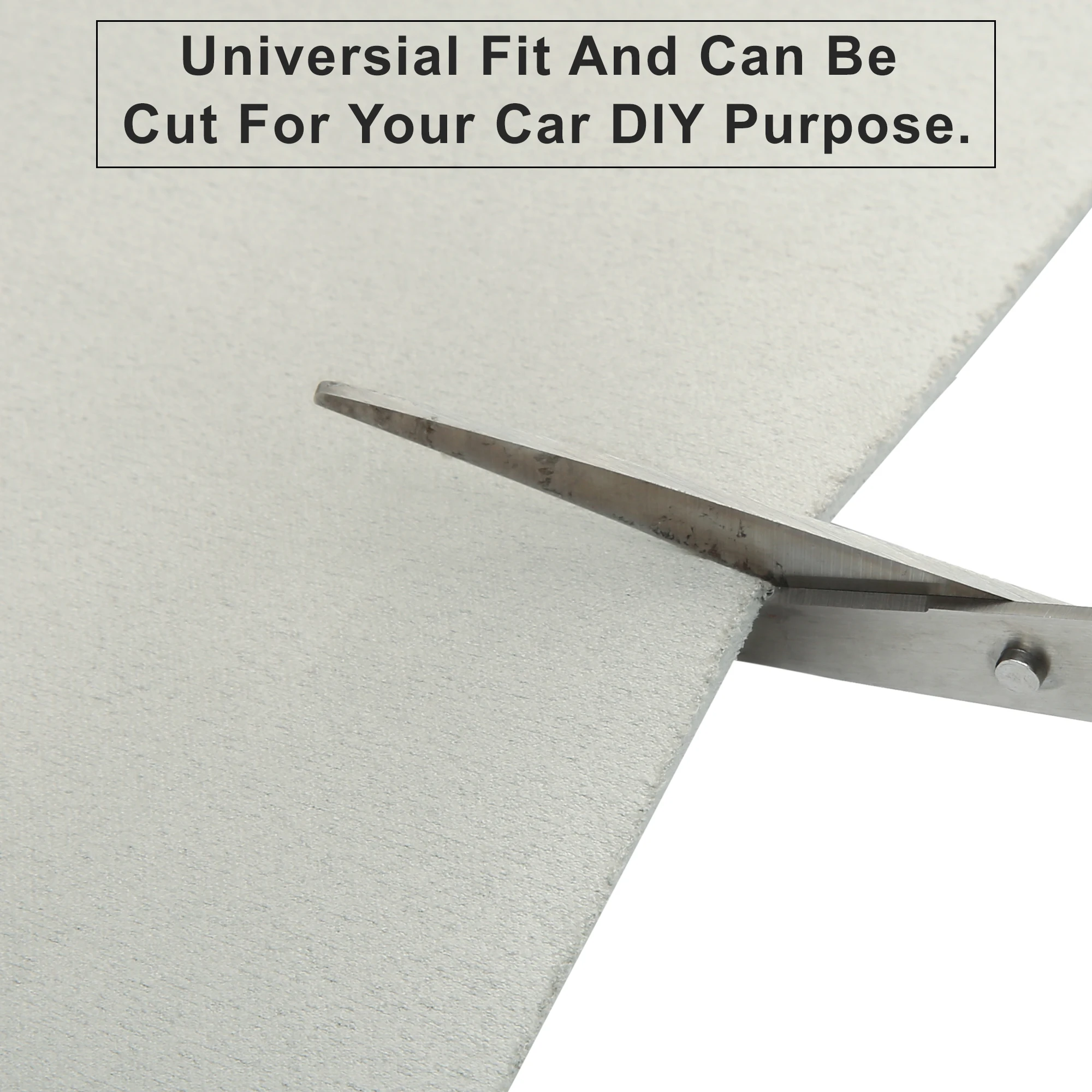 UXCELL Suede Headliner Fabric Foam Backed for Car Interior Trim Protect Aging Broken Faded DIY Repair Replacement 7 Size
