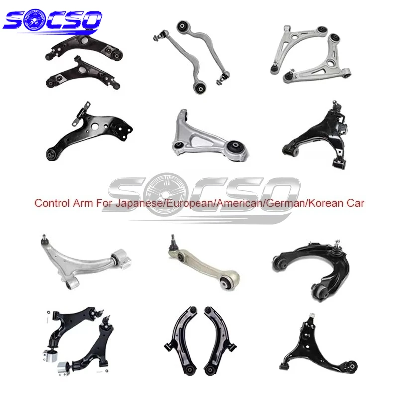 Customized Front Upper Right Lower Rear Control Arm for Toyota Honda Nissan Kia Hyundai Mazda Audi Mercedes Benz BMW